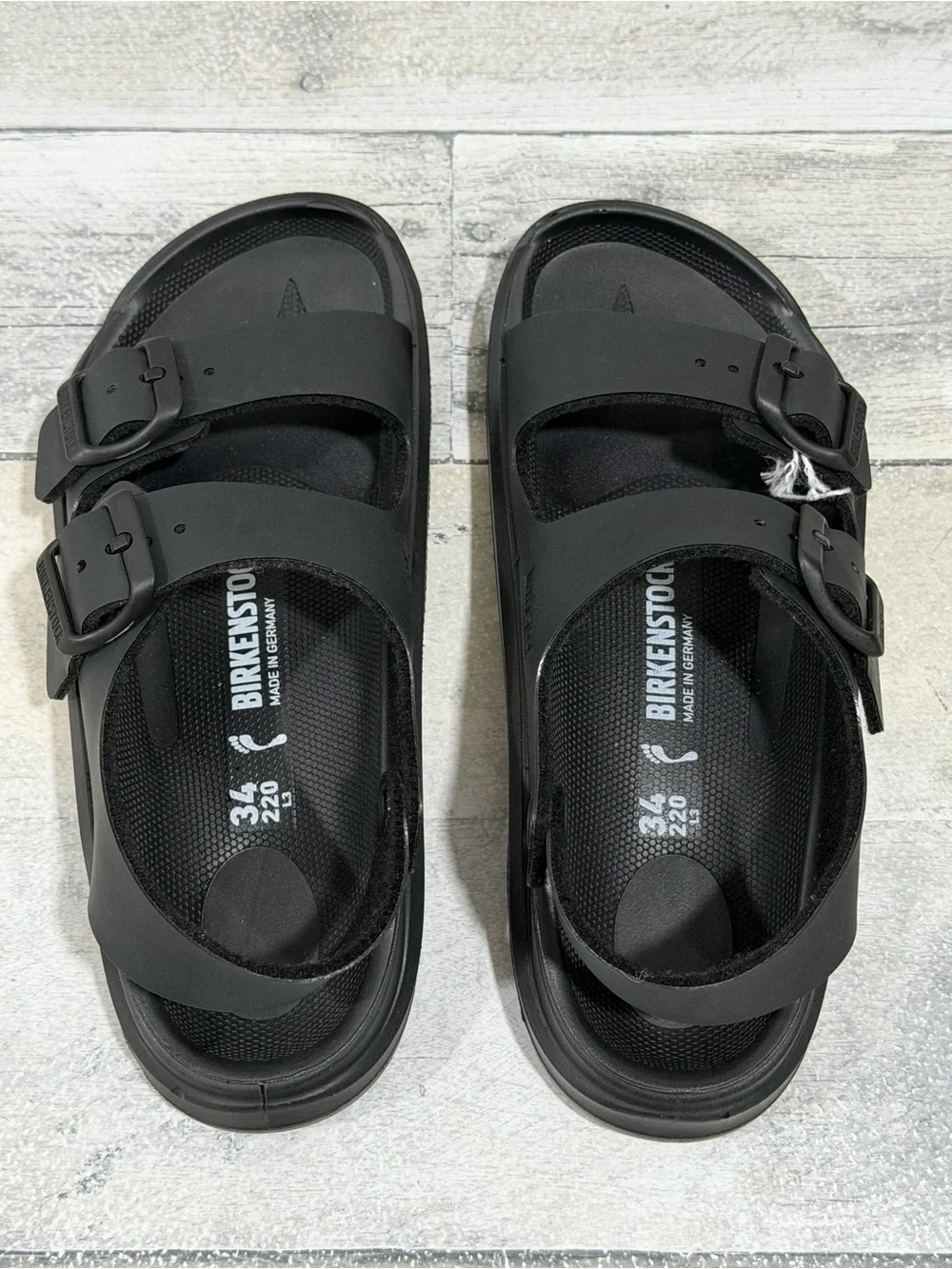 BIRKENSTOCK Mogami Kids Birko-Flor - Black - Size - 34.EU / 3.US